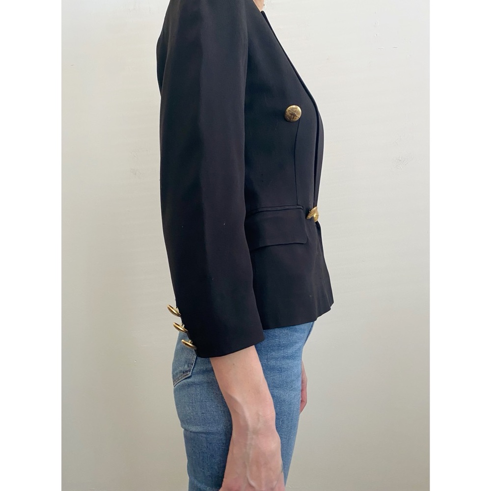 Vintage Moschino Military Blazer S/M - Picture 10 of 16